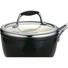 Load image into Gallery viewer, Tramontina - Gourmet Ceramica Deluxe 1.5-Quart Covered Sauce Pan - Black